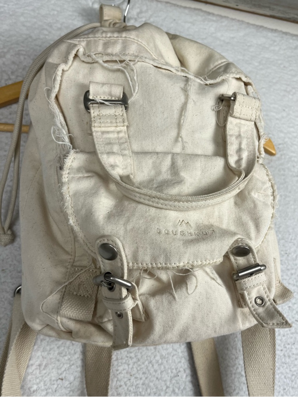 Doughnut Cotton Backpack View 2